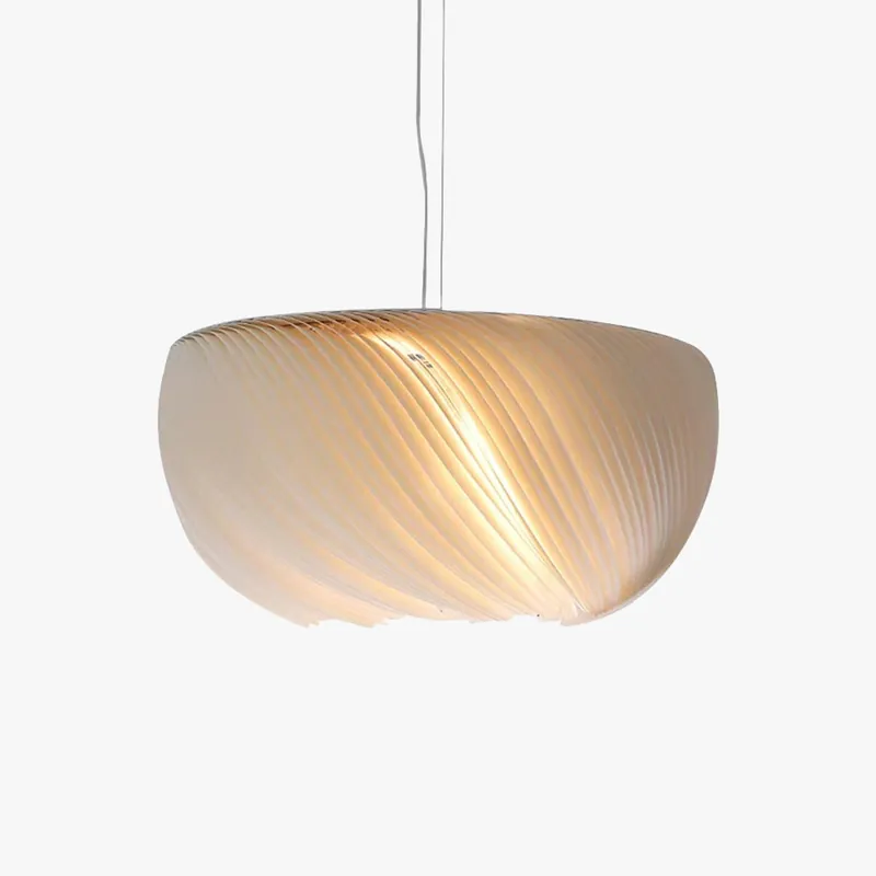 Ritta Suspension Nuage Simple, Aluminium\\/Peau de Mouton, Blanc, Chambre
