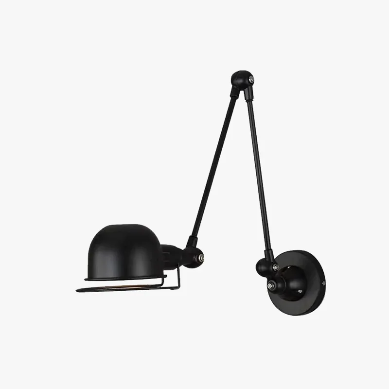 Epoch Applique Murale Réglable Minimaliste, Métal, Noir\\/Blanc, Salon