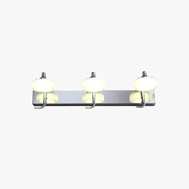 Arisha Applique Murale en Forme de Lanterne, Métal\\/Verre, Blanc, Chambre