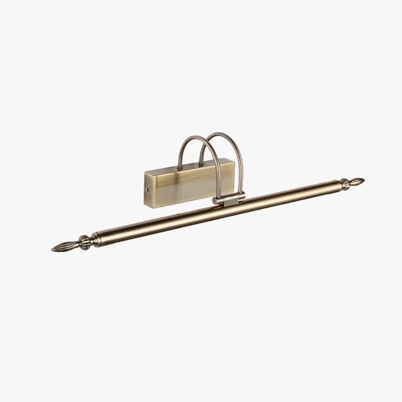Arisha Applique Murale LED Linéaire Moderne, Métal, Noir, Salon\\/Salle de Bain