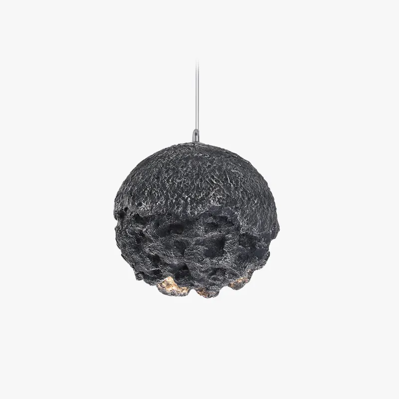 Avi Suspension Irrégulier Naturelle, Résine\\/Acrylique, Bleu\\/Gris\\/Bronze, Salon