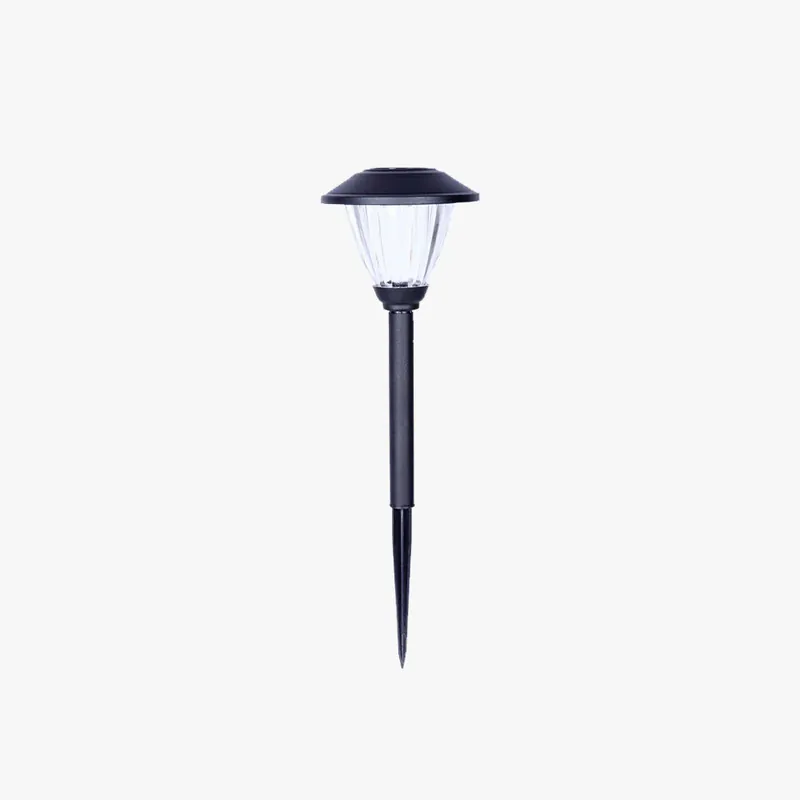 Ray Borne Extérieure Lanterne Vintage, Métal\\/Verre, Noir\\/Argent, Cour