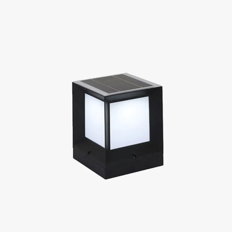 Ray Lampe Solaire de Poteau, Rectangle Simple, L 12\\/15\\/20\\/27\\/32CM