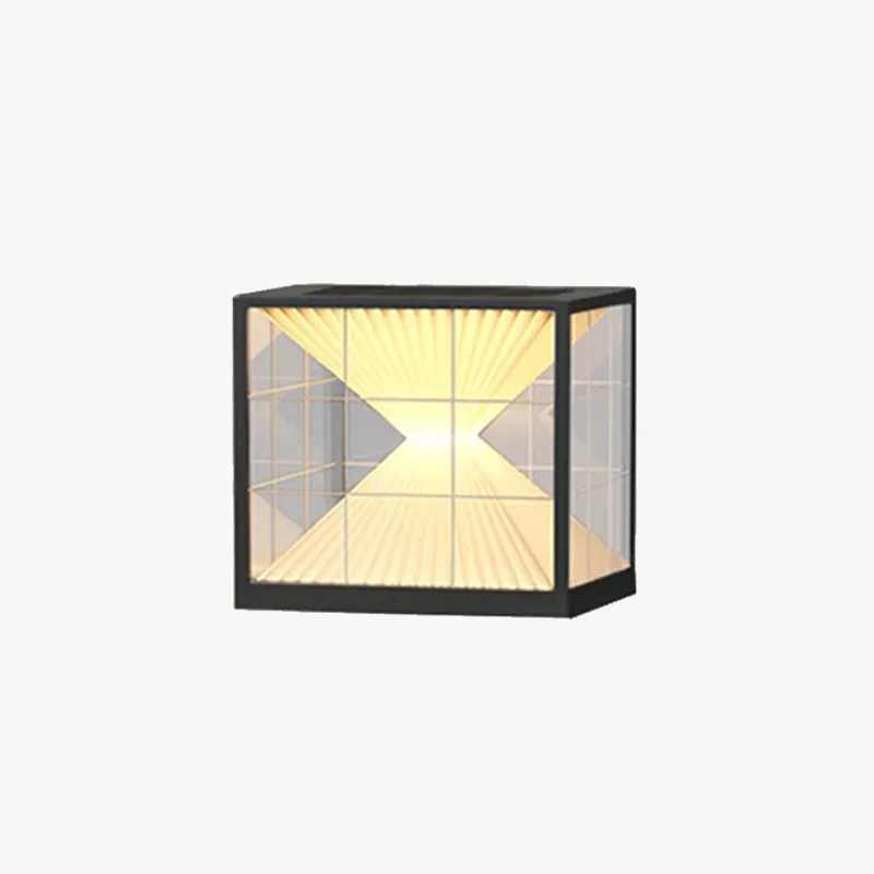 Ray Lampe de Poteau Solaire, Pyramidale, L 20\\/30\\/40CM