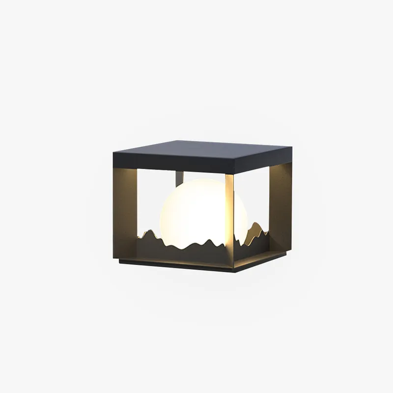 Ray Lampe de Poteau Solaire, Montagne, L 25\\/30\\/40CM