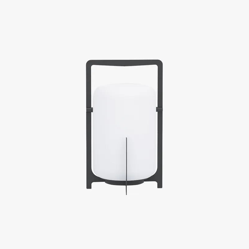 Ray Lampadaire Cylindre Moderne, Métal\\/Acrylique, Blanc, Jardin