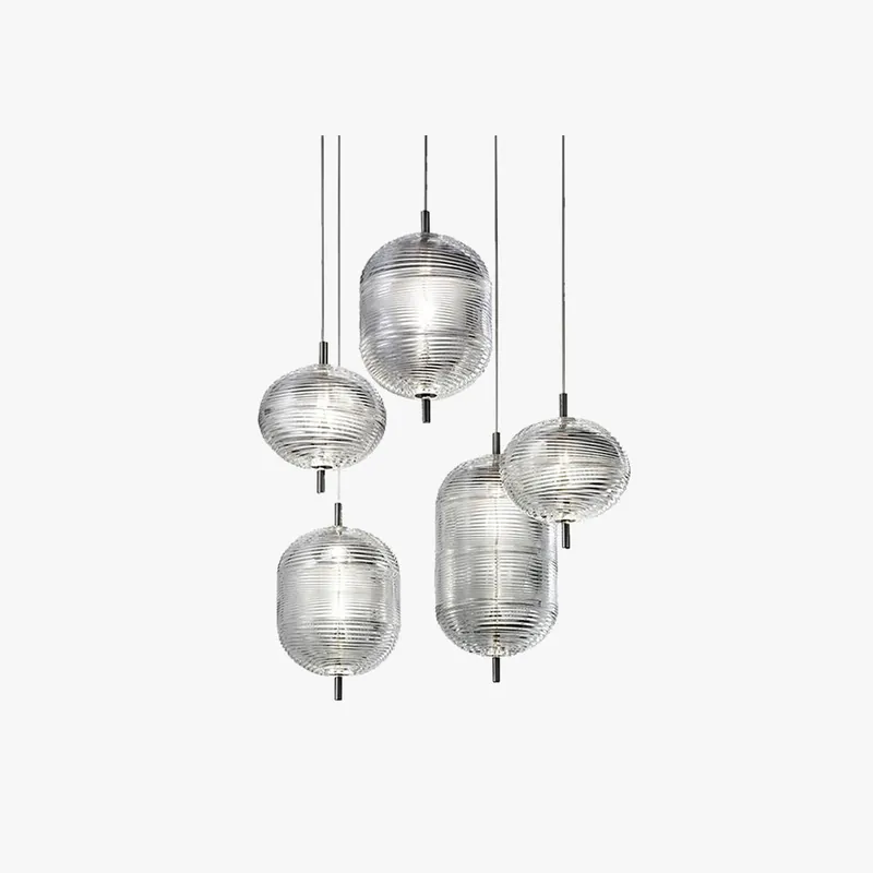 Valentina Suspension Globe Moderne, Verre\\/Métal, Noir\\/Or, Chambre