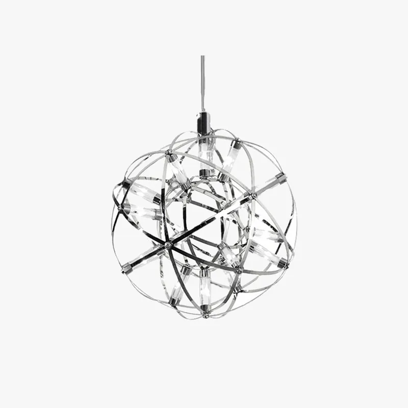 Arisha Lampe Pendentif Firework Art Deco Orbit Shade