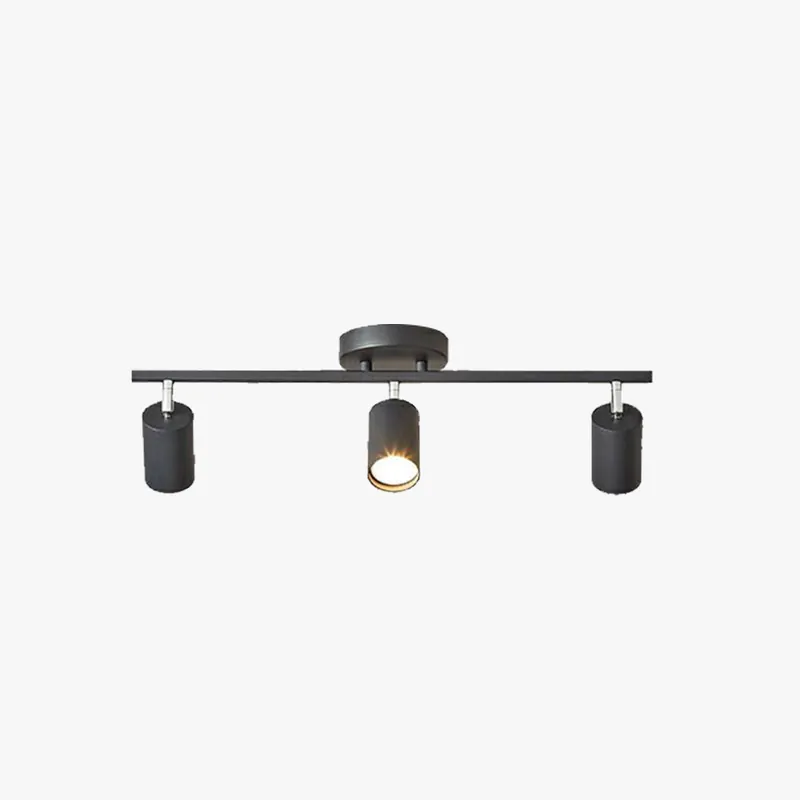 Aim Moderne LED Plafonnier Noir\\/Blanc\\/Or Métal Chambre à coucher