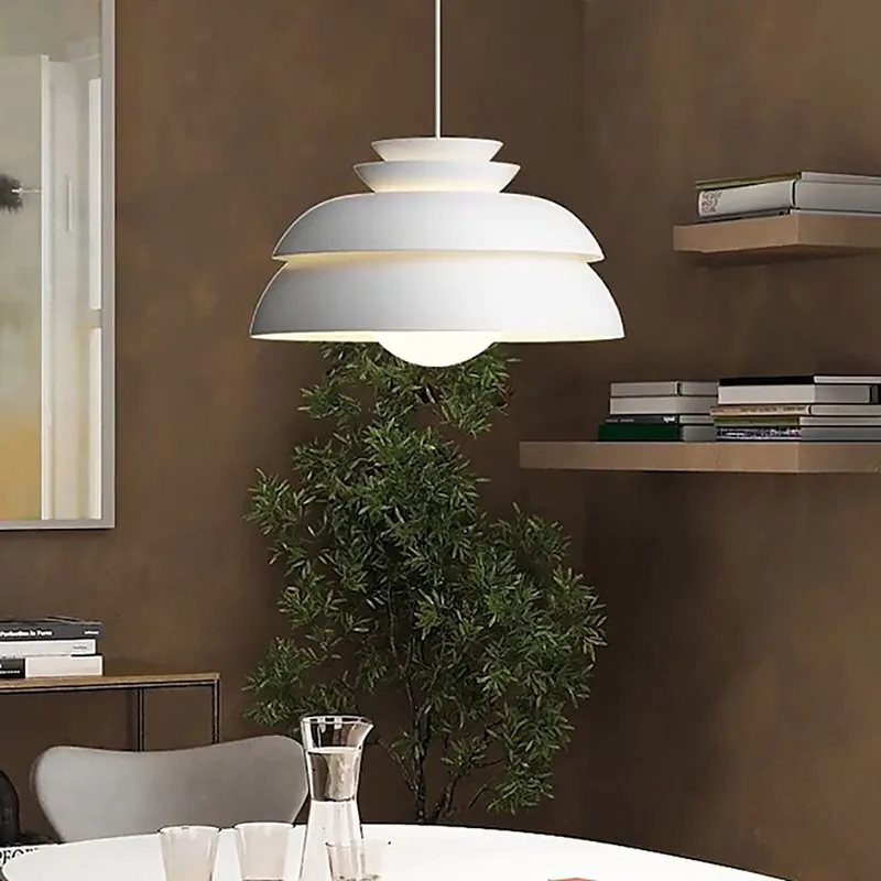 Valentina Luminaires Suspensions Blanc Vintage Métal Salle à Manger\\/Chambre à Coucher