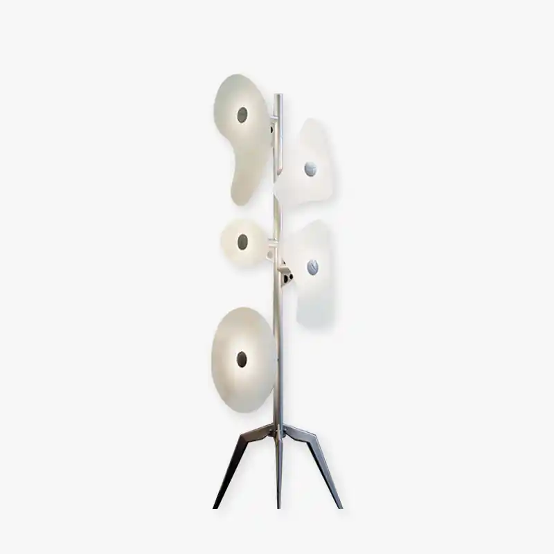 Valentina Lampadaire Design Géométrique Coloré, Métal\\/Résine, Salon