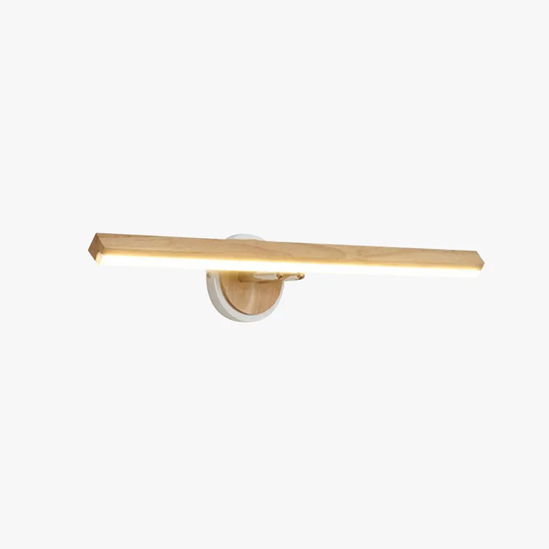 Muto Simple Applique Murale Rectangulaire Moderne LED Bois\\/Métal Bois Chambre\\/Salon