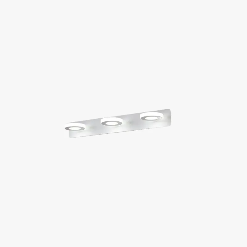 Arisha Applique Murale Nordique Simple Métal\\/Acrylique Blanc Salle de Bain