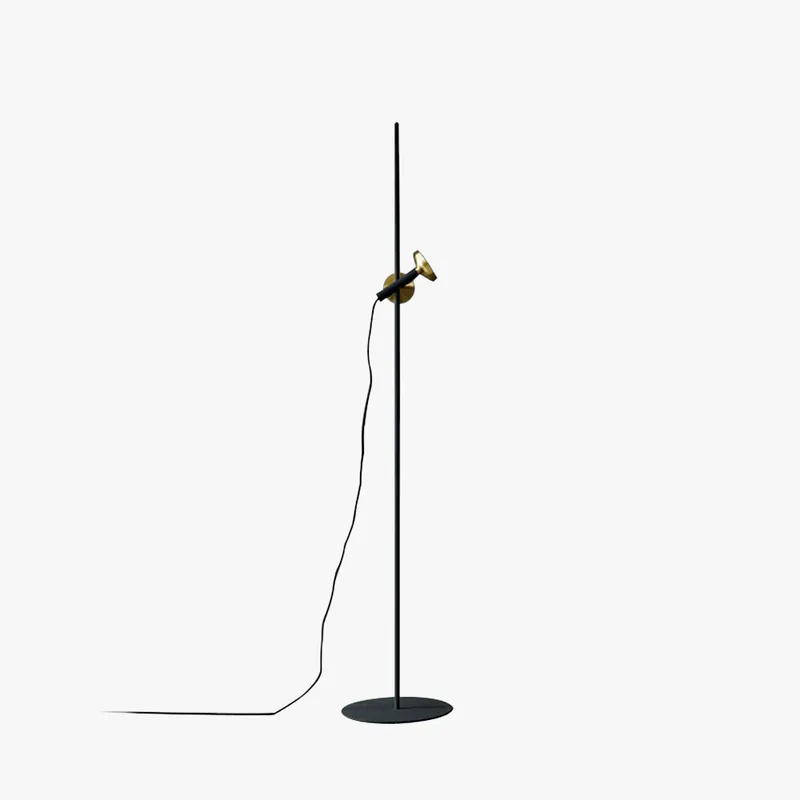 Mira Industrielle Design Lampadaire Moderne Métal Noir Salon\\/Chambre Intérieur