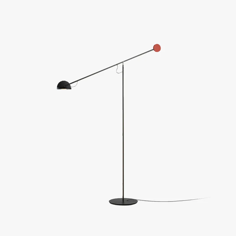 Arisha Design Lampadaire Linéaire Simple Métal Noir Salon\\/Chambre