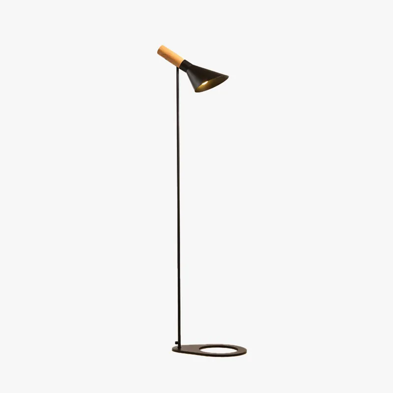 Arisha Design Lampadaire Minimalisme Métal Blanc\\/Noir Salon\\/Chambre à Coucher Intérieur