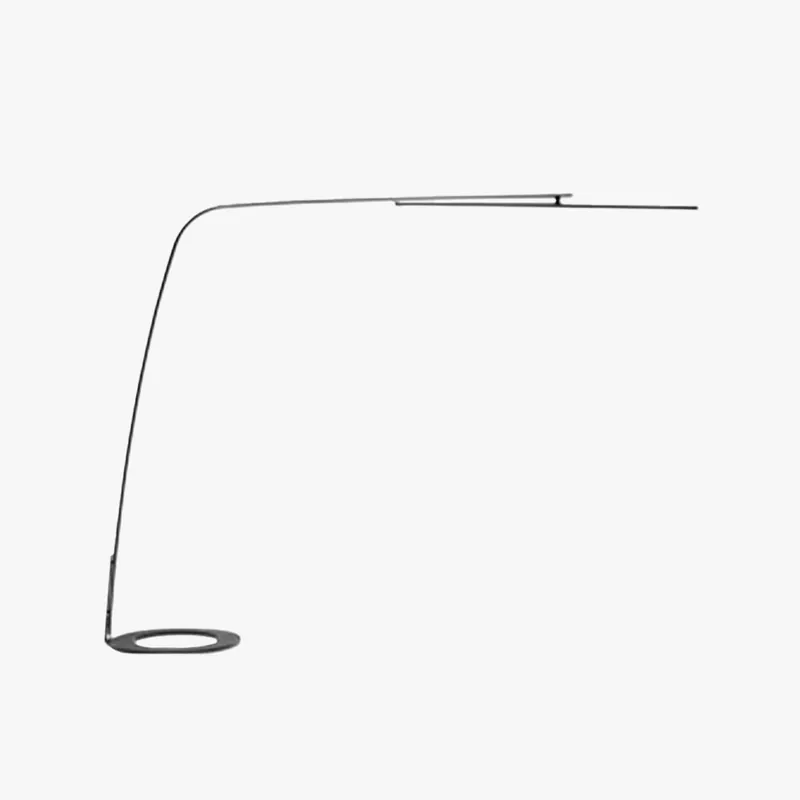 Ray Lampadaire Linéaire Simple, Métal, Noir, Salon\\/Chambre