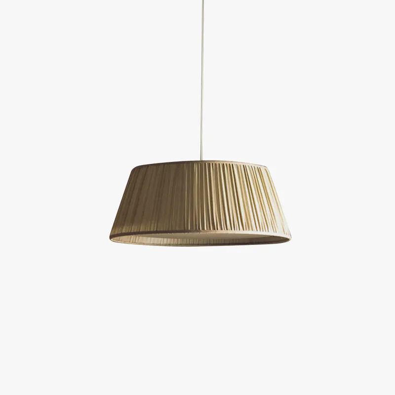 Ritta Suspension Vintage, Métal\\/Tissu, Brun, Salon