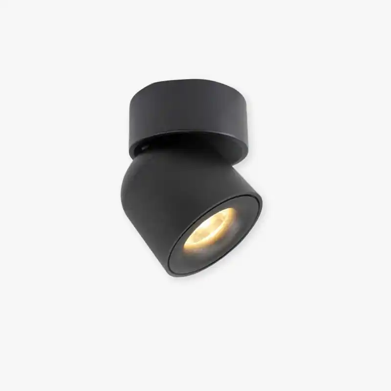Arisha Plafonnier Spot LED Encastré Modern, Métal, Noir\\/Blanc, Salon\\/Salle à Manger