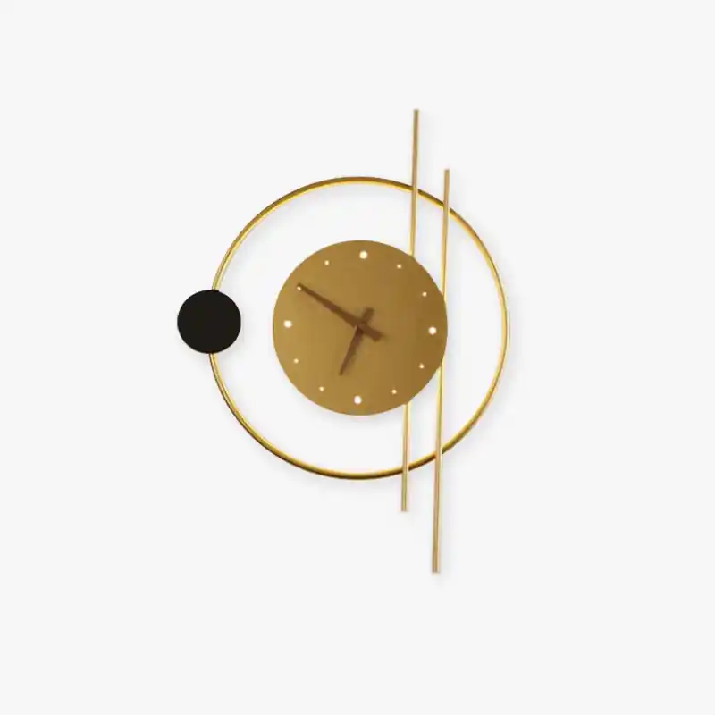 Arisha Applique Murale Led Moderne, Chambre, Noire\\/Or