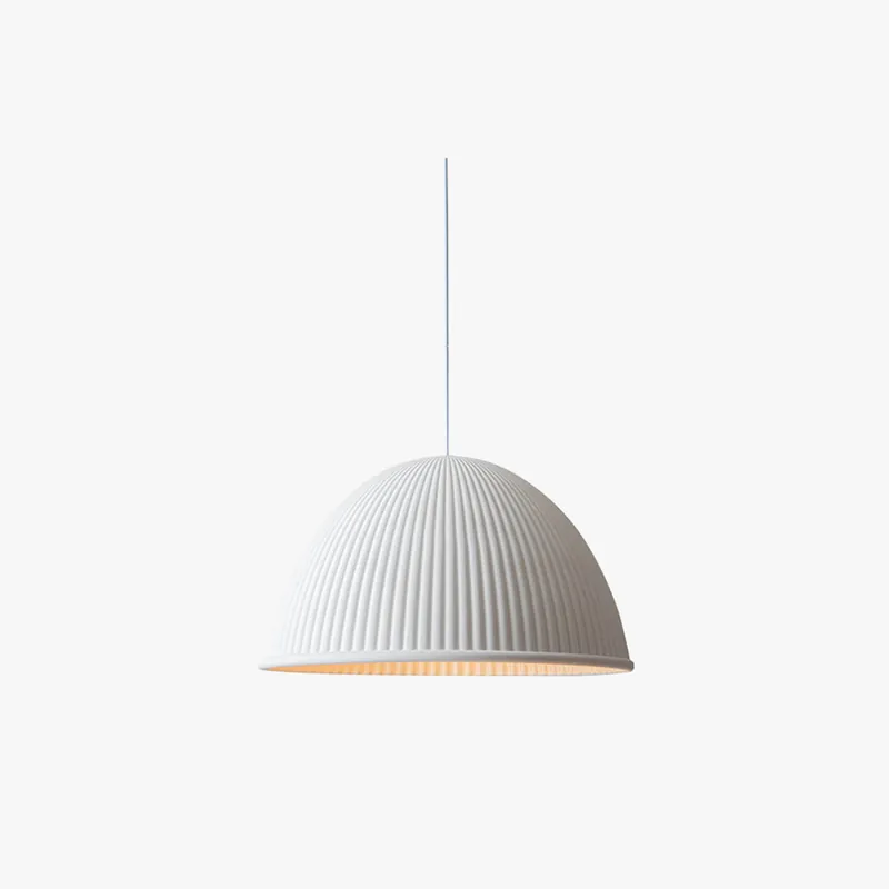 Valentina Suspension Dôme Moderne, Résine, Blanc\\/Noir\\/Gris, Librairie\\/Chambre à Coucher