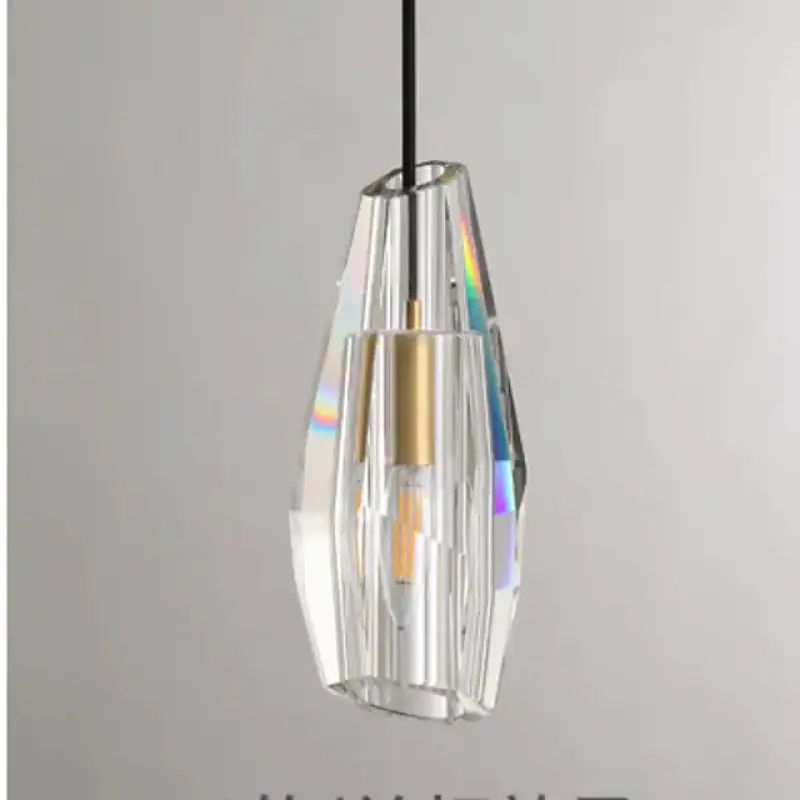 Kristy Luminaires épuré Suspension Moderne LED Métal\\/Cristal Salon\\/Salle à manger