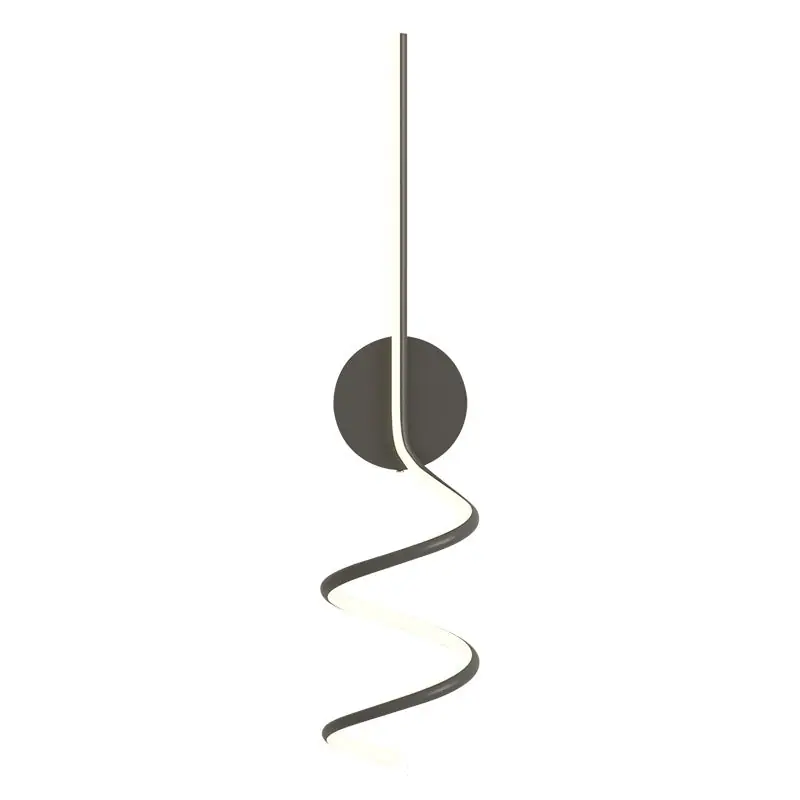 Arisha Applique Murale LED Spirale Moderne Pour Chambre, Couloir, Salon