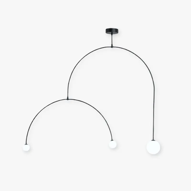 Arisha Suspension Moderne Linéaire au Design Minimaliste Salle à manger
