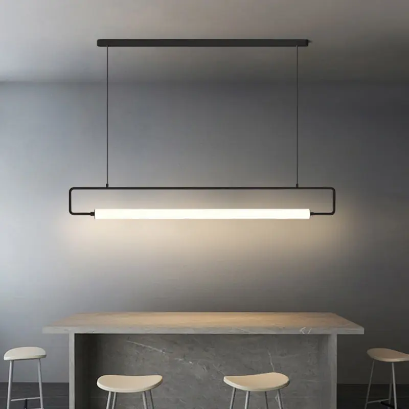 Ray Suspension, 2 Couleurs Noir et Or 100cm