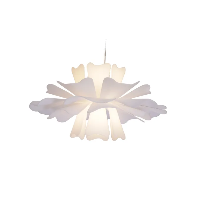 Arisha Suspension Fleur Moderne  Blanc Salon