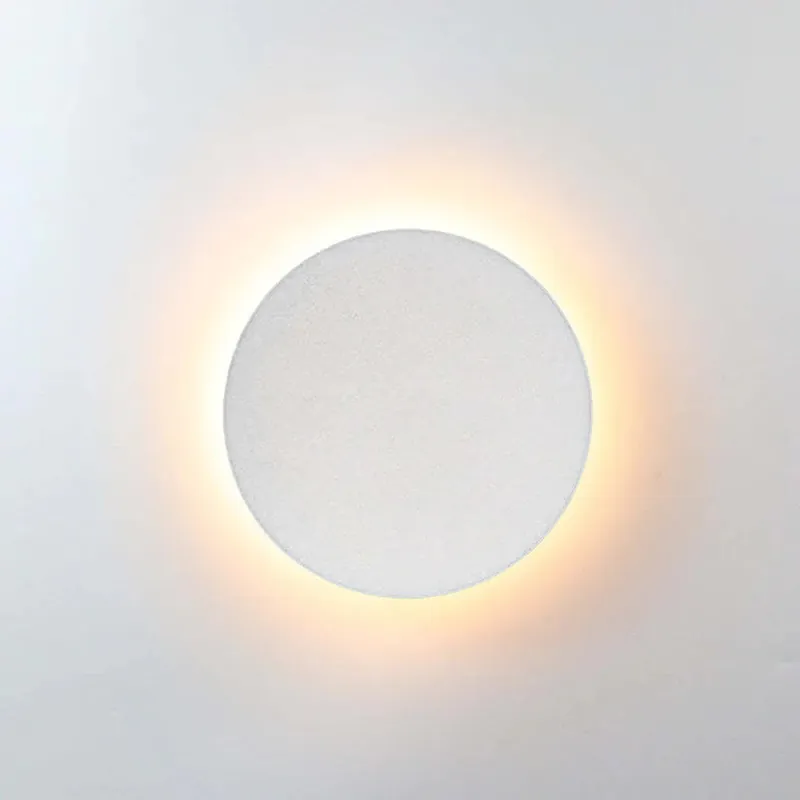 Ray Applique Murale Rond\\/Carré Moderne Noir\\/Blanc, Cour