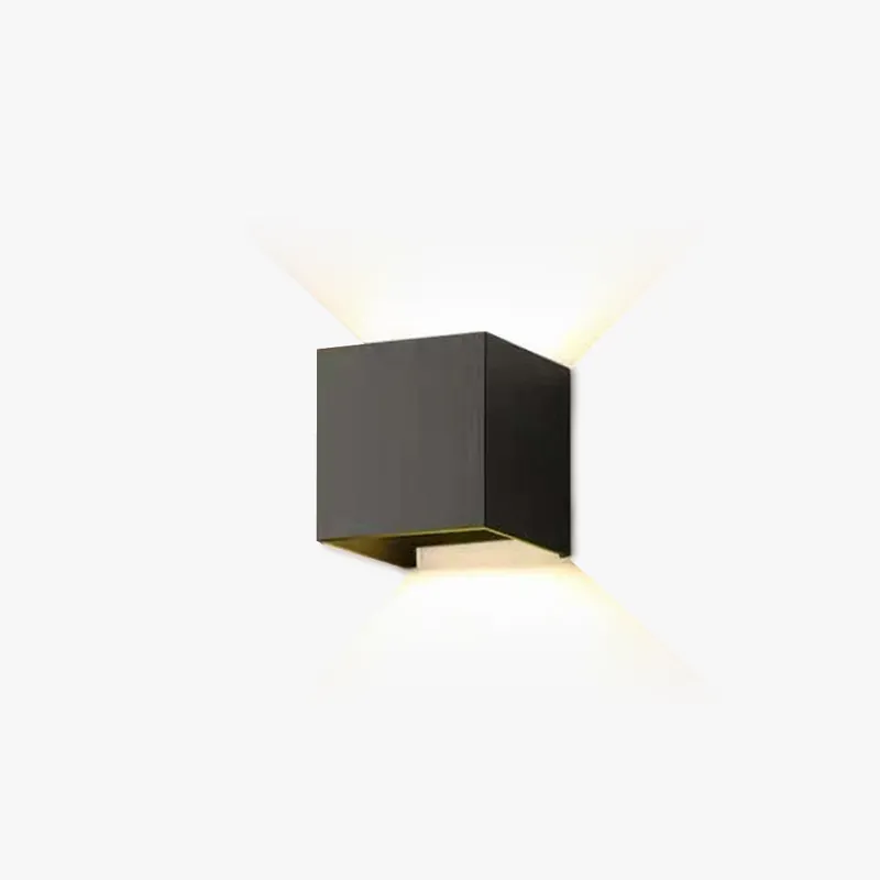 Ray Applique Murale Carrrée Minimaliste Intérieur\\/Extérieur