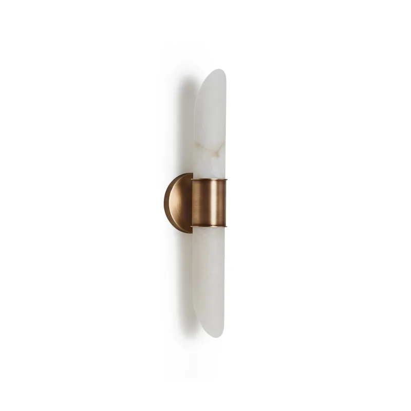 Elsolor Moderne Minimaliste Albâtre Applique Murale