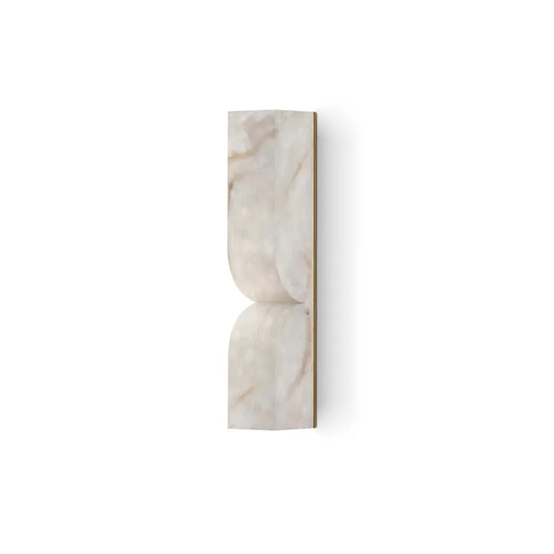 Lampe Murale Rectangulaire en Albâtre Moderne Minimaliste Lyvenisra