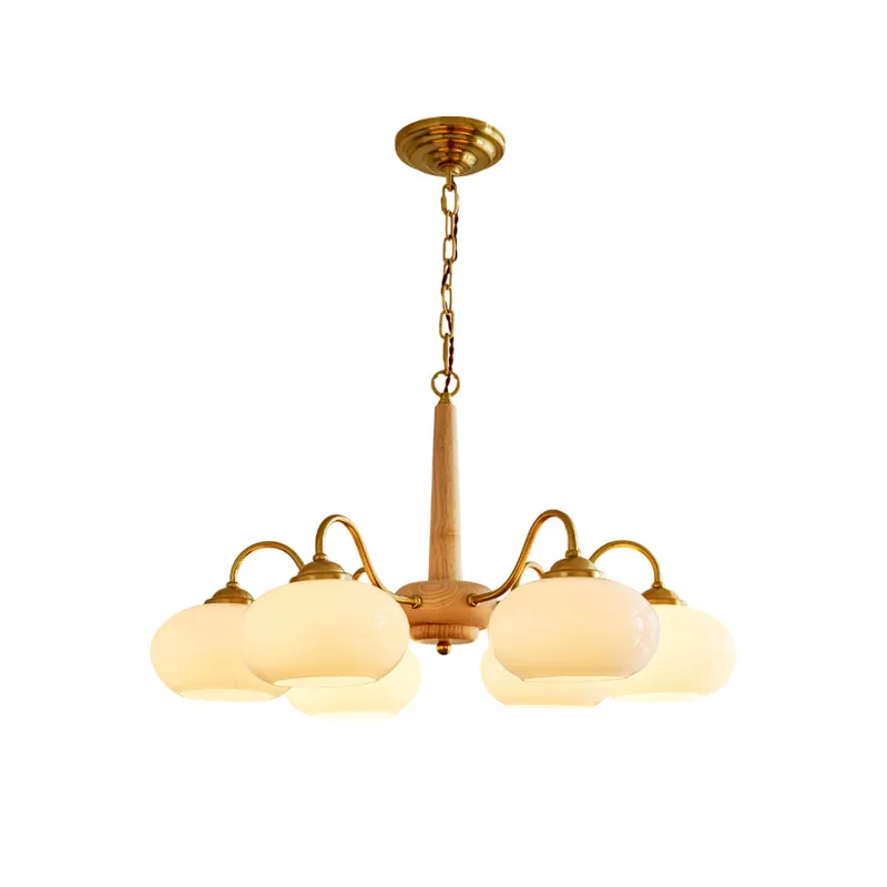 Elmiror Lustre Verre et Bois Nordique