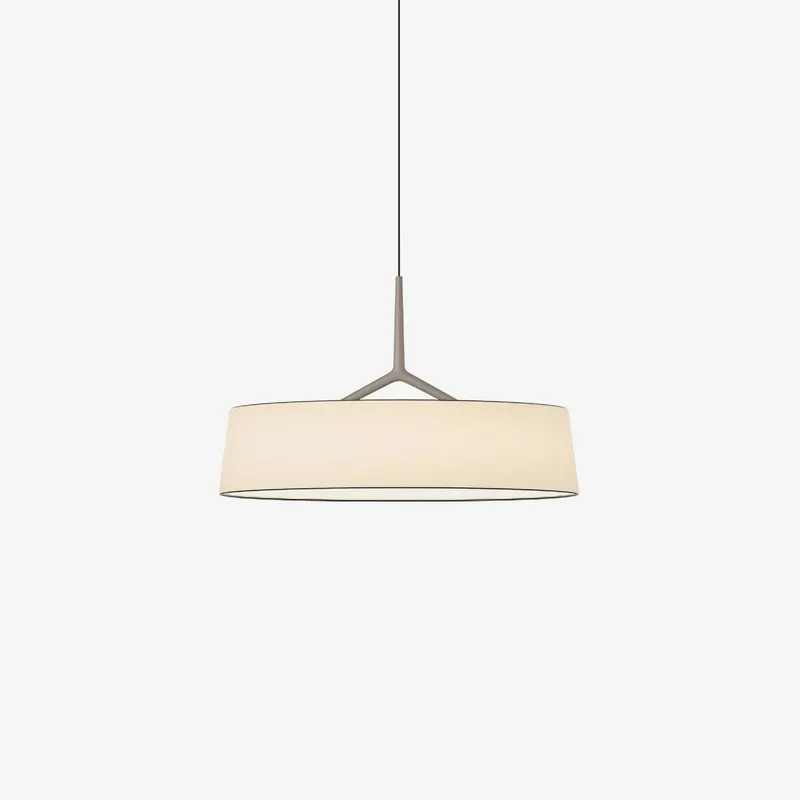 Ovynira Cylindrique Tissu Suspension Lumière