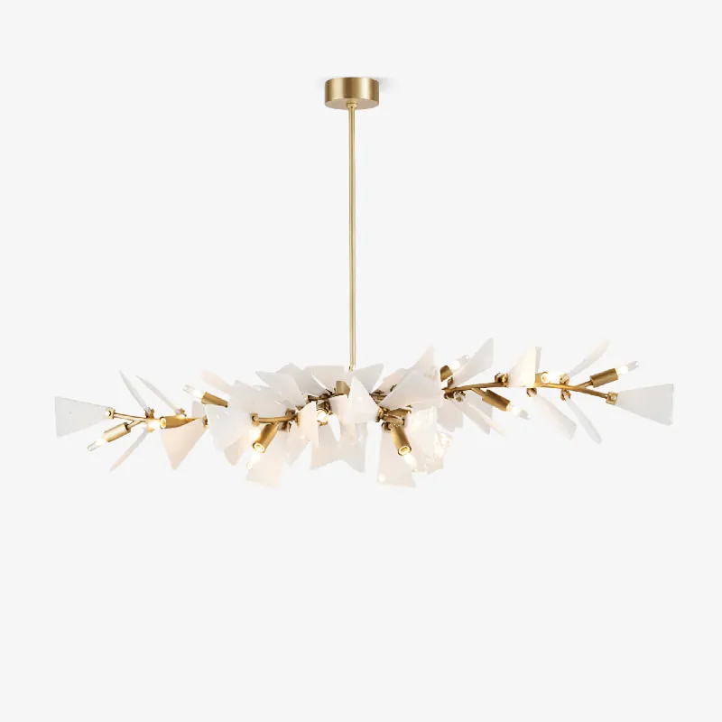 Samuel Chandelier en Verre de Luxe