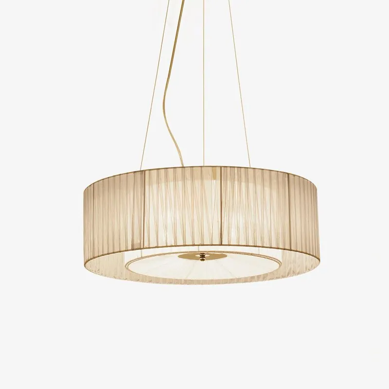 Leo Lampe Pendante Moderne en Tissu