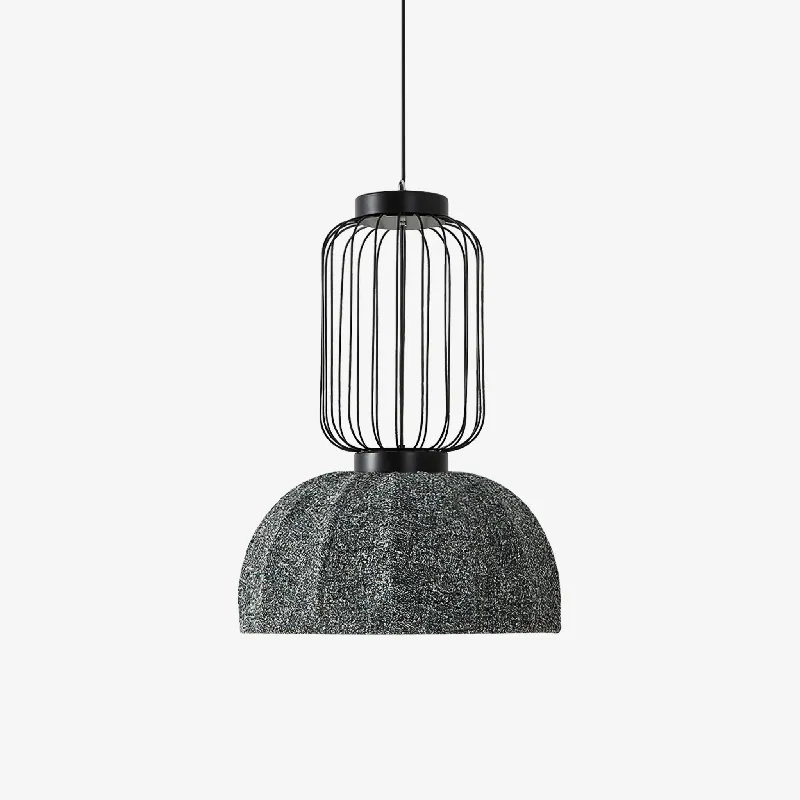 Forge Lampe Pendante Industrielle en Tissu