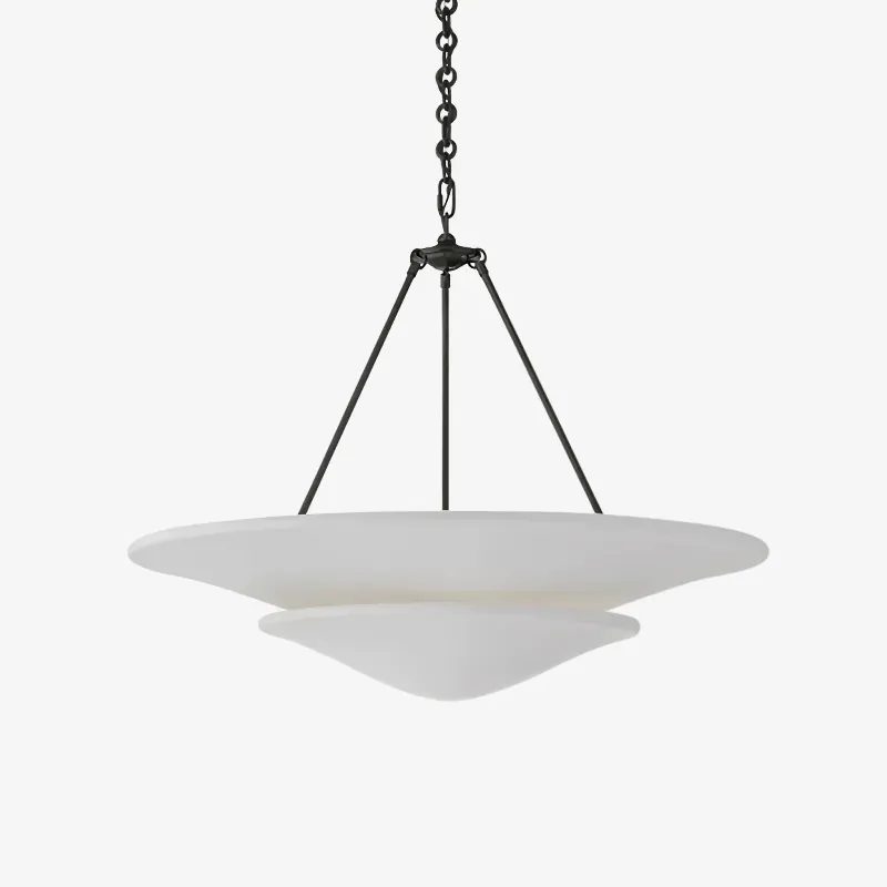 Lunara Lampe Pendante Moderne en Plâtre