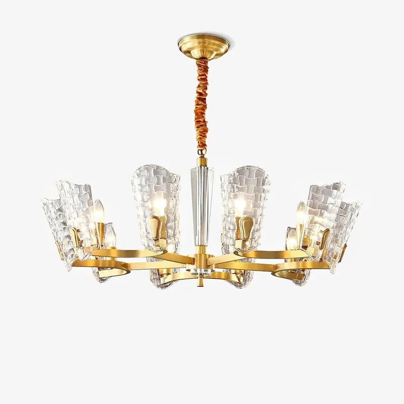 Radiant Lustre de Luxe en Laiton
