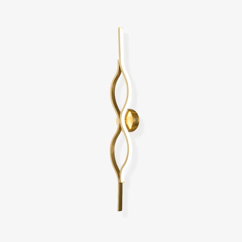 Myvenen Classique Torsade Laiton Applique Lumière