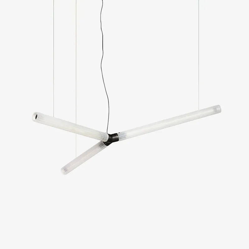 Trio Mode Acrylique Suspension Lampe