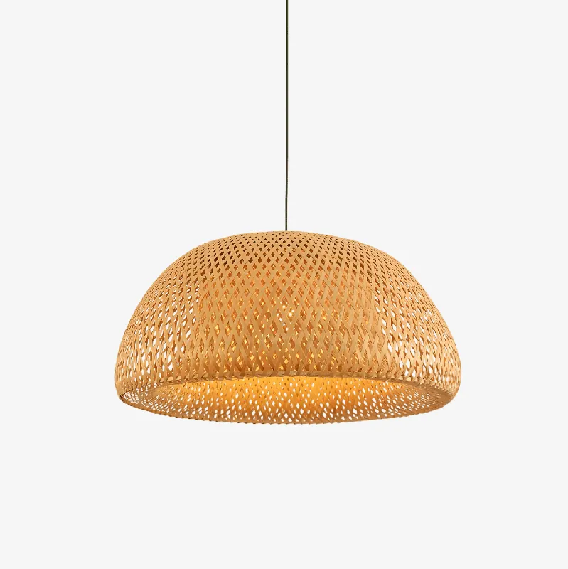 Eurnoros Suspension Unique en Bambou Naturel