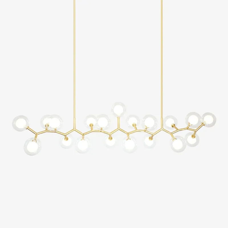 Aeliora Lampe Pendante Branche en Laiton