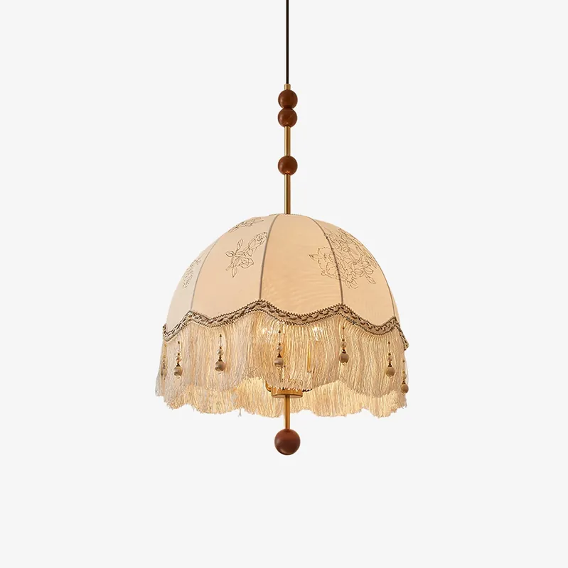 Iltalaris Lampe Pendante en Tissu Élégante