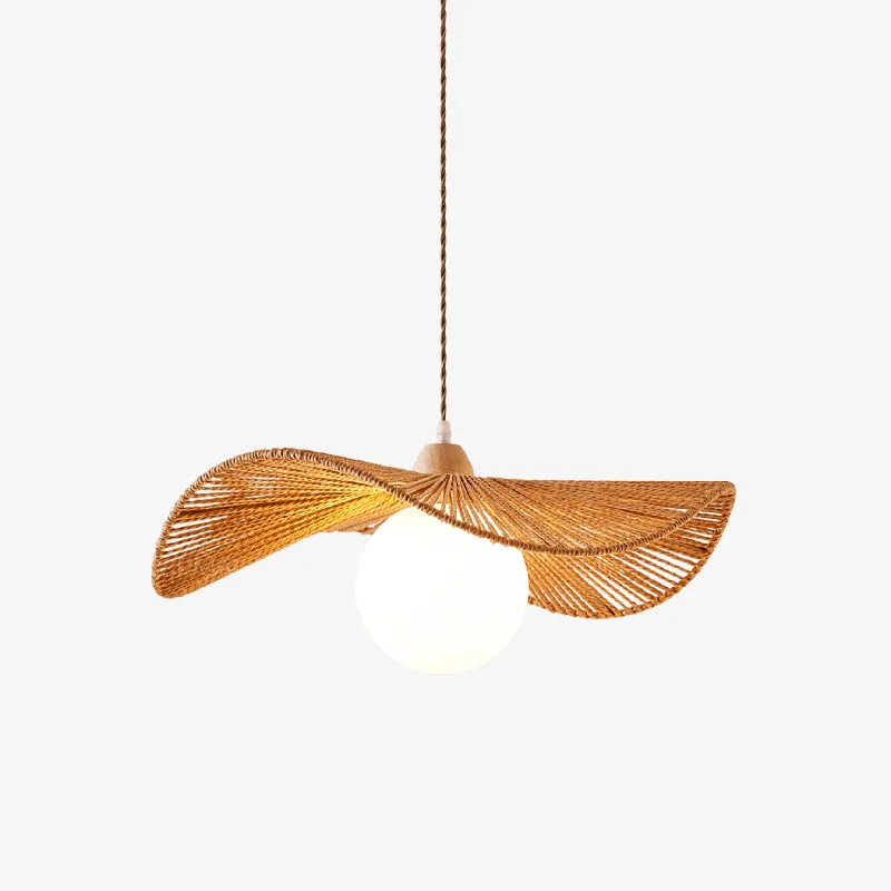 Atale Lampe Pendante Tissée Naturelle Art