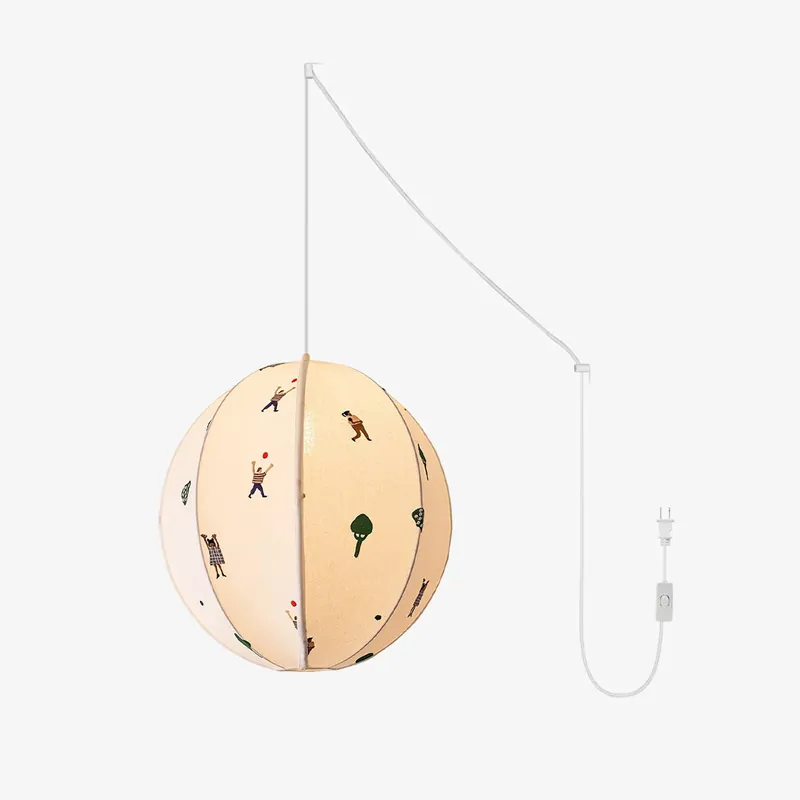 Cadorus Lampe Pendante Moderne en Tissu