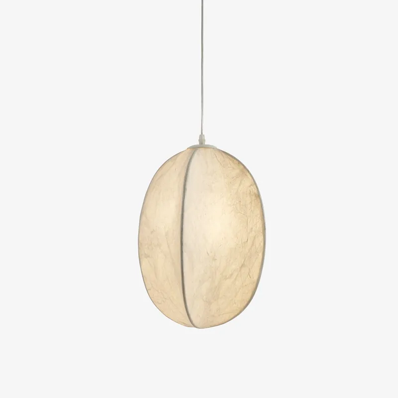 Cocoon Lampe Pendante en Soie Minimaliste