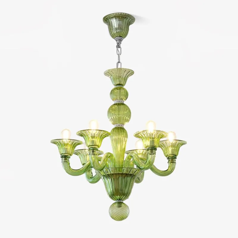 Aurora Lustre Murano Verre Exotique